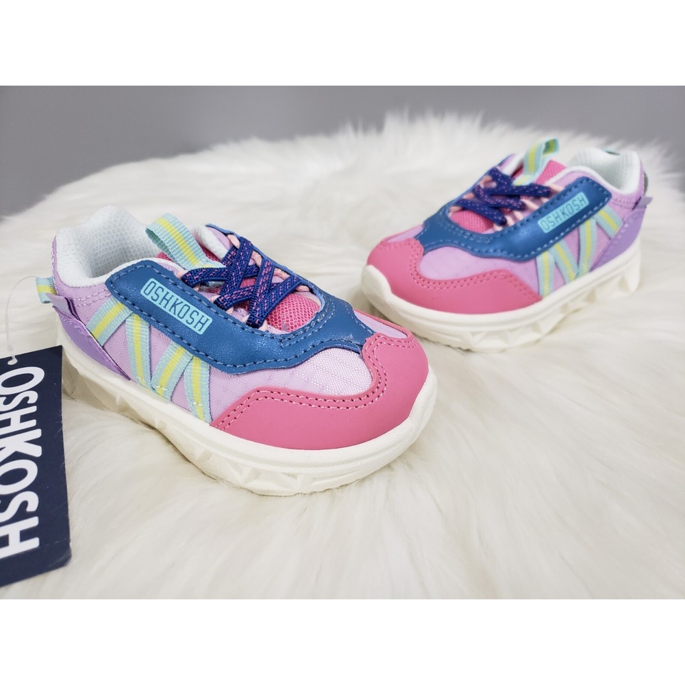 NEW BABY‎ WALKING SLIP ON Osh Kosh BGosh Toddler Sneaker Size 5 MASON-G